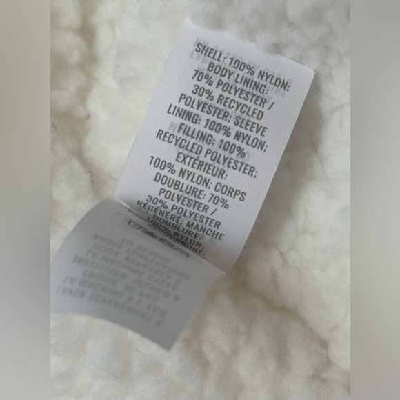 OFFLINE By Aerie Sherpa Lined Puffer Bomber Jacket - Size Small - Picture 7 of 7